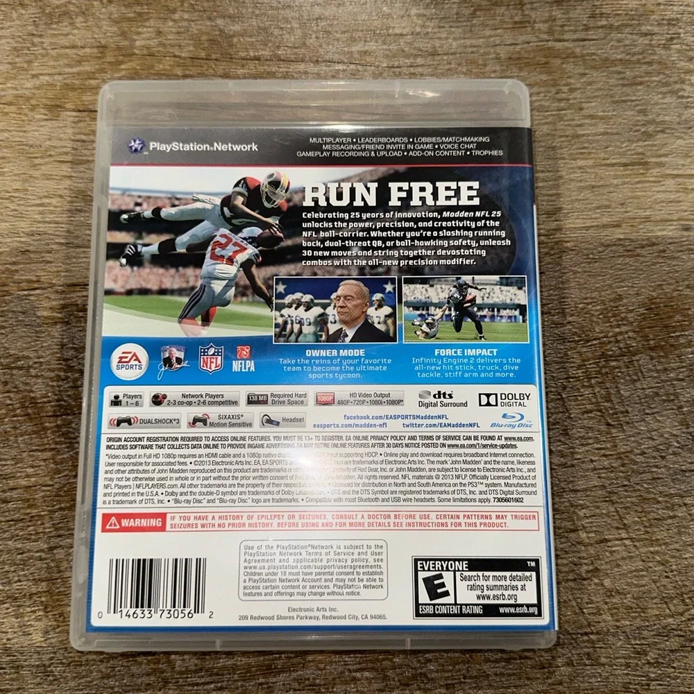 Sony madden 25